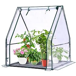 Mini Greenhouse for Indoor Outdoor: Ohuhu Portable