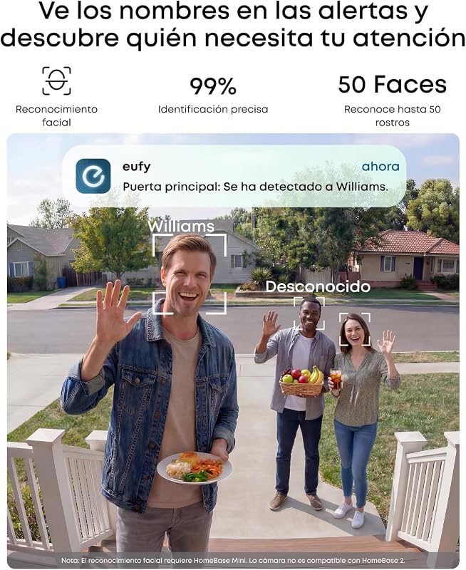 eufy by Anker eufyCam C37 Cámara Vigilancia WiFi Exterior 2K Solar