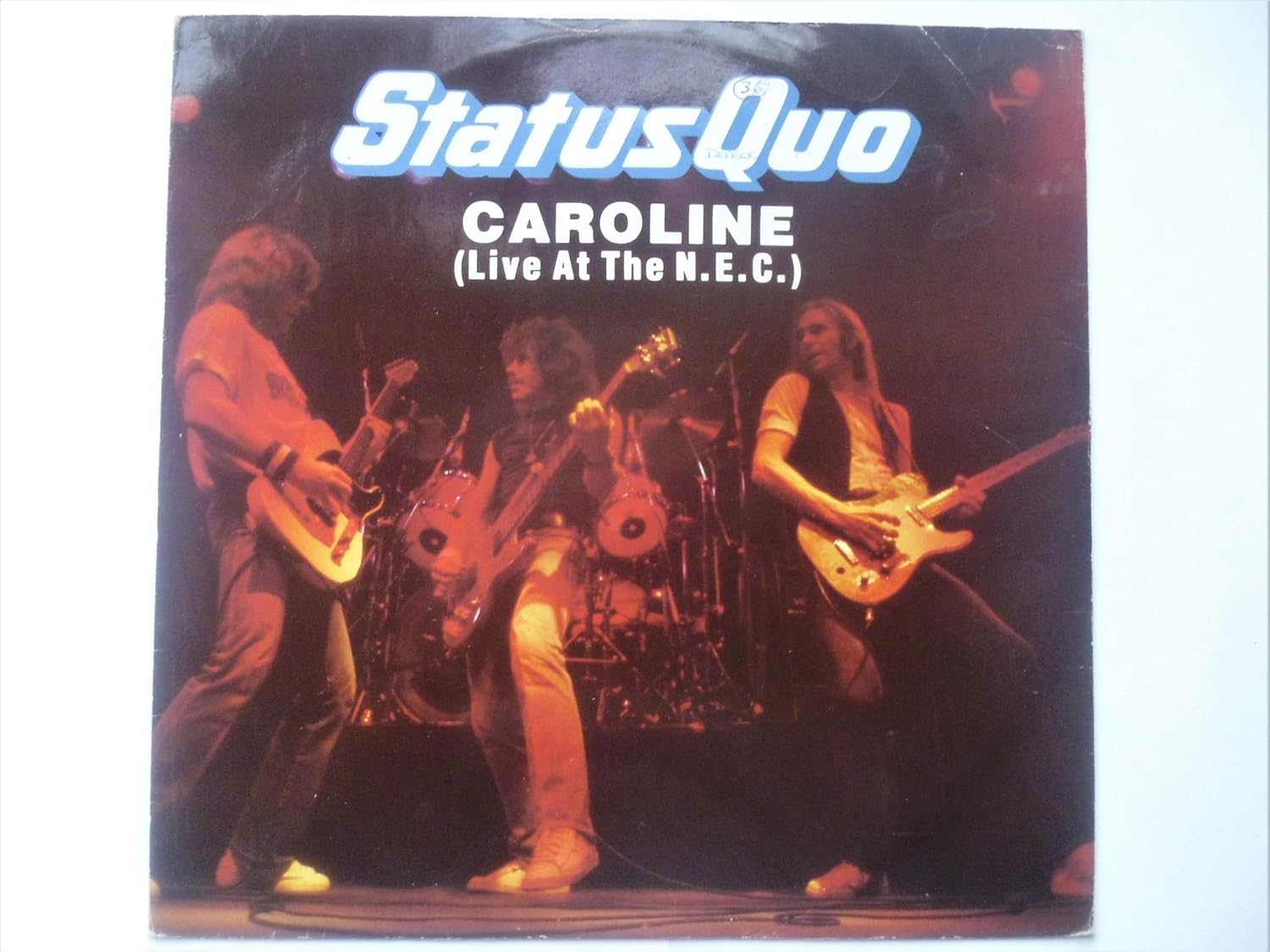  STATUS QUO CAROLINE live at the NEC 7 inch vinyl / 45 Amazon