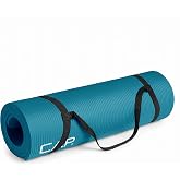 CAP Barbell 1/2-Inch High Density Exercise Yoga Mat with Strap | Multiple Options