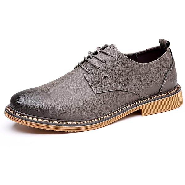 NEW Rockport Total Motion Dress Sport Plain Toe Men\'s Gray Oxfords Shoes A497 Men main image 4