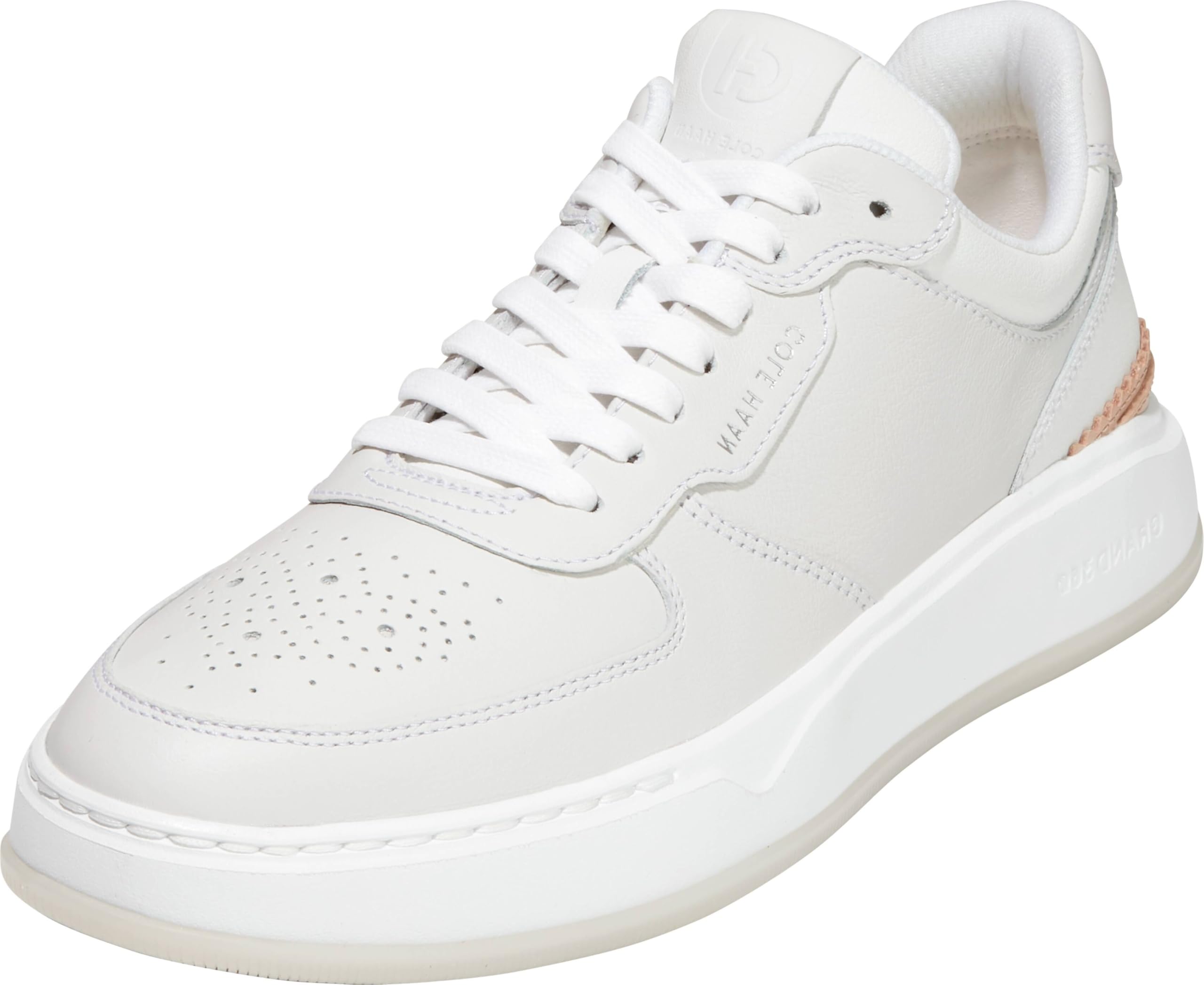 Cole Haan Men’s Grandpro Crossover Sneaker, Optic White/Optic White, 8 Wide