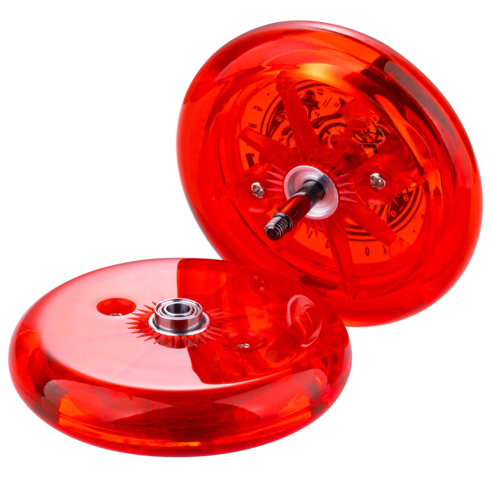 Looping Yoyo D1 Responsive Yo Yo for Kids Beginners, 2A Loop Yo-yo Starter Yo-Yo Easy to Play Basic String Tricks (Red)