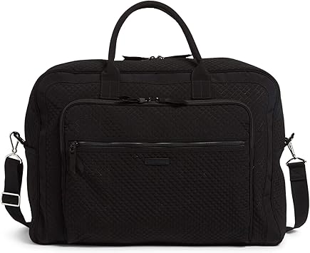 vera bradley black travel bag