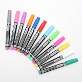 DumanAsen 12 Pcs Liquid Chalk Pens for Chalkboard Glass Whiteboard view 6
