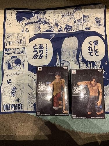 Amazon ワンピース フィギュアdramatic Showcase 5th エース ルフィドラマチックショーケース ジャンプフェスタ限定ハンカチ 一番くじおまけ付 フィギュア ドール 通販