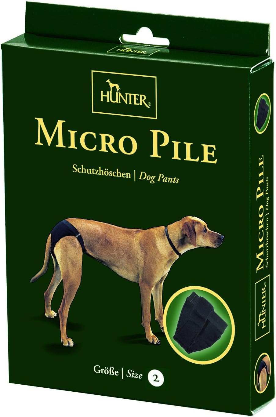 HUNTER - Pantalón de micropelo para Perro, tamaño pequeño ...