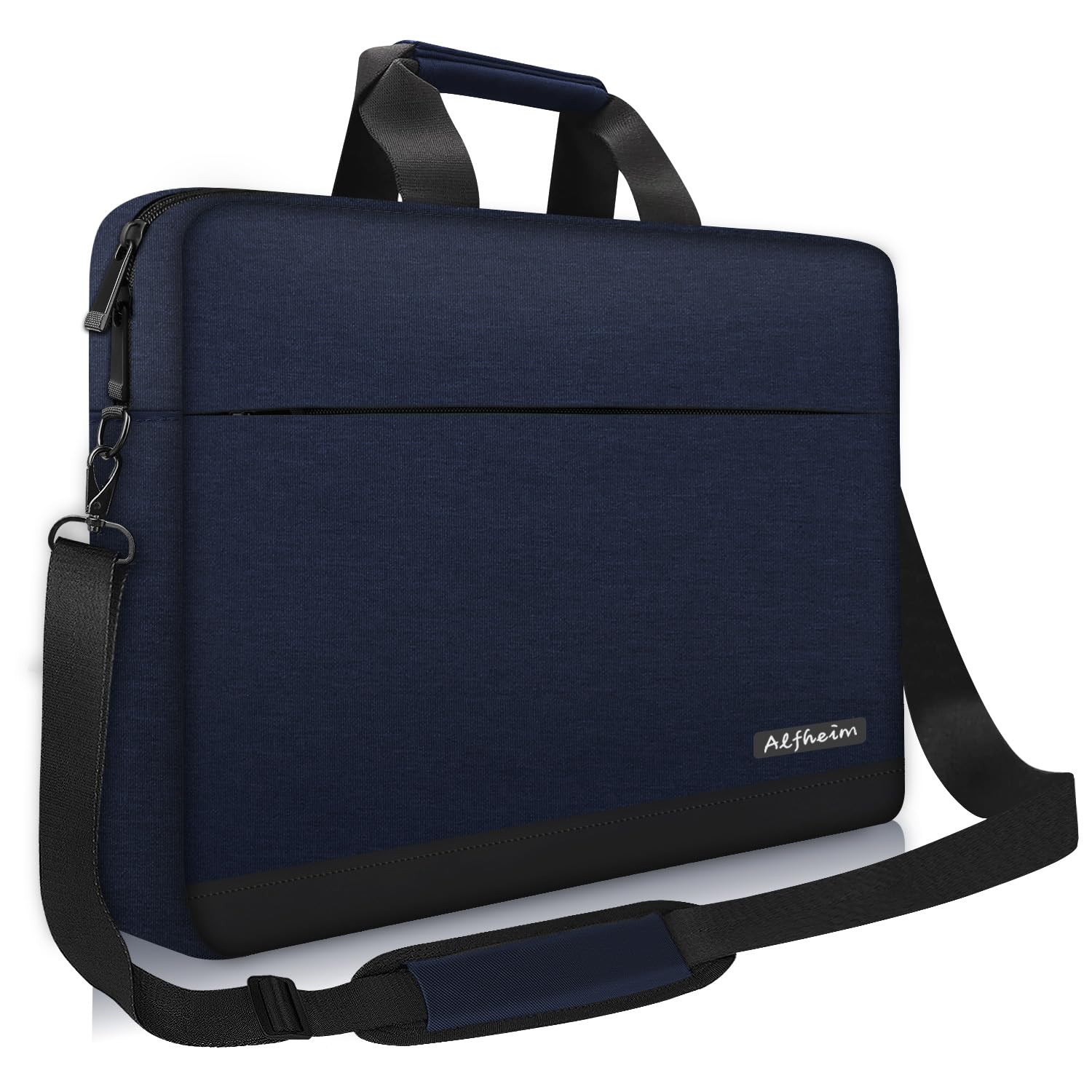 Alfheim Laptop Bag with Shoulder Strap 14 Inch Men Women Lightweight Waterproof Soft Computer Briefcase for Business Work Notebook Ultrabook Compatible with Macbook Air/Macbook Pro 14 inch A2442