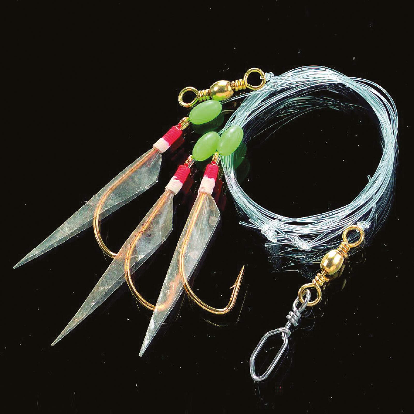 Jenzi Dega Sea; 140 cm Size 5/0 Fishing Hooks Ready Tied