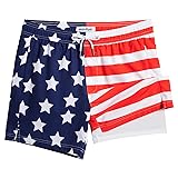 maamgic Mens Swim Trunks with Compression Liner