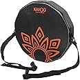 KTÄK -The First Handcrafted, Hand Drum Percussion, Two-Sound Cajón Body Snare, Portable Cajon by Kandu with Carry Case (Black)