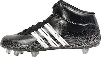Adidas Scorch 7 D Mid Men S Football Cleats 12 Black White Football Amazon Com