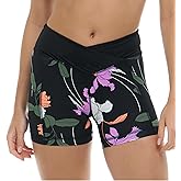 Speedy Elastic Waist Hybrid Swim Short with UPF 50