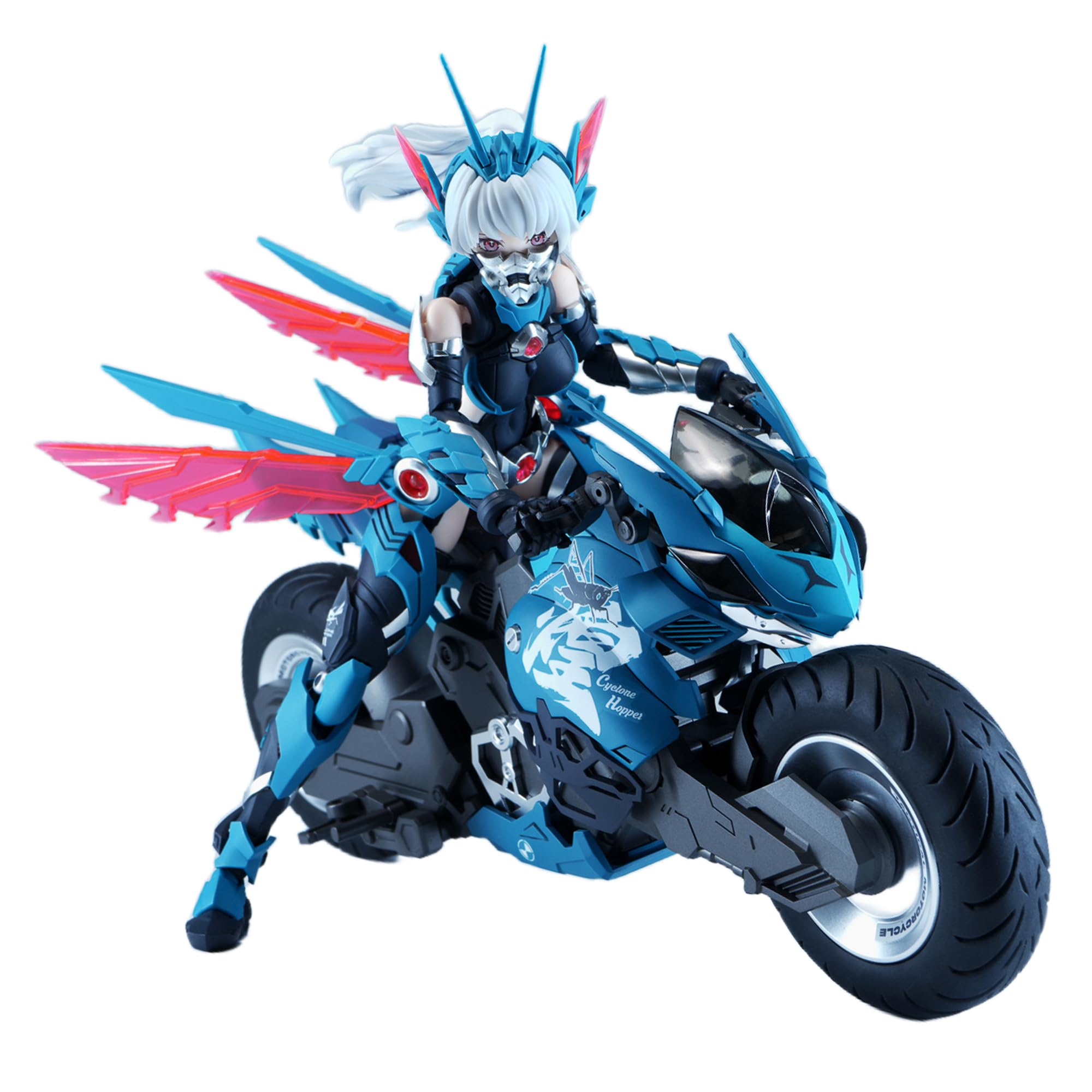 TOYVERSE Nuke Matrix 1/12 Figura Model Kit, Cyber Forest Fantasy Girs, Cyclone Hopper YIP Fung SIM, Movable Joints, Character Model, Ages 15+