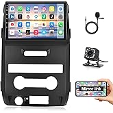 1G 32G Android Car Stereo for Ford F150 2009-2012 with GPS Navigation 9 Inch Touch Screen Car Radio with Bluetooth FM Radio W