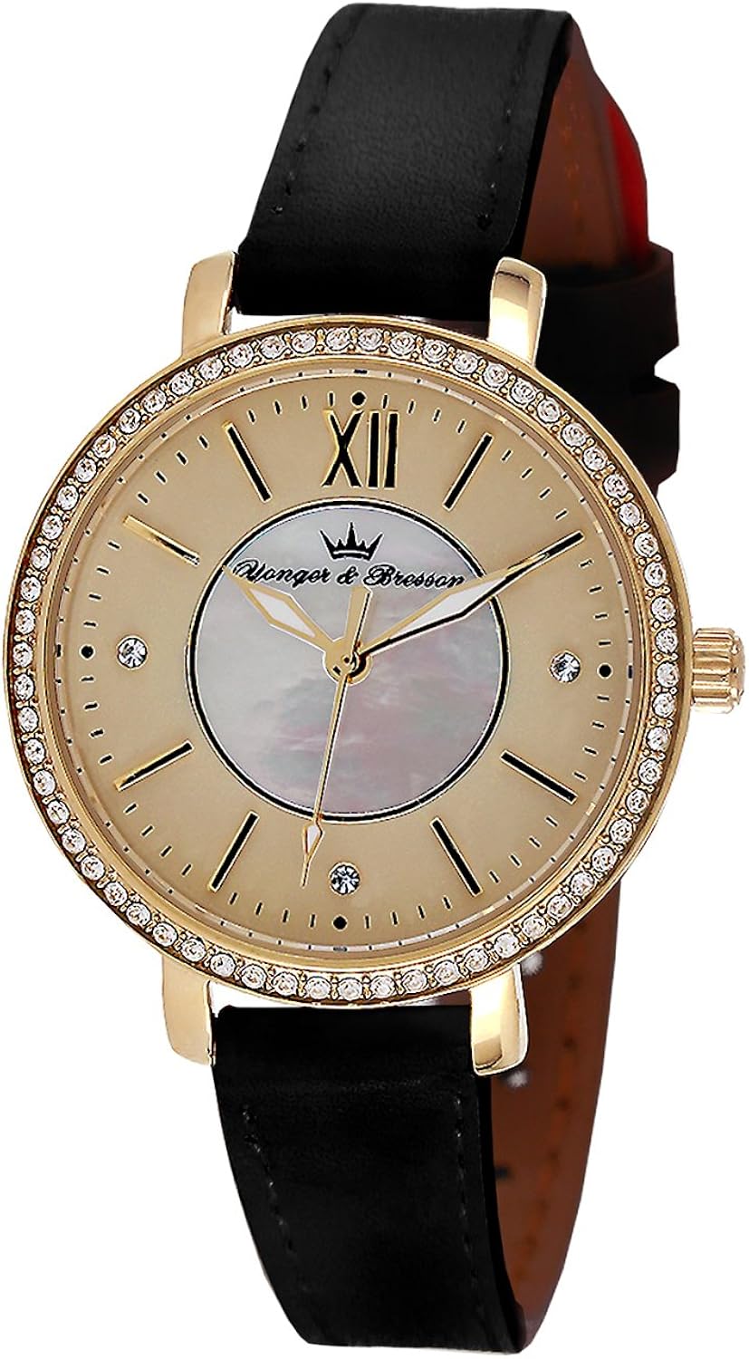 Montre Femme Yonger & Bresson à Quartz - Bracelet Cuir - État Excellent - Occasion