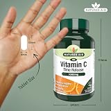 Natures Aid Vitamin C 1000mg Time Release with Bioflavonoids 90 Tablets view 3