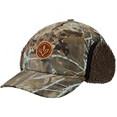 BASSDASH Warm Fleece Lined Hat with Ear Flap Winter Water Resistant Windproof Baseball Sports Cap
