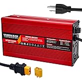 WAOUKS 75.6V 6A Charger 66.6V Li-ion Battery Smart Charger Output XT60 Connector Used for 18S 66.6V Li-ion Battery