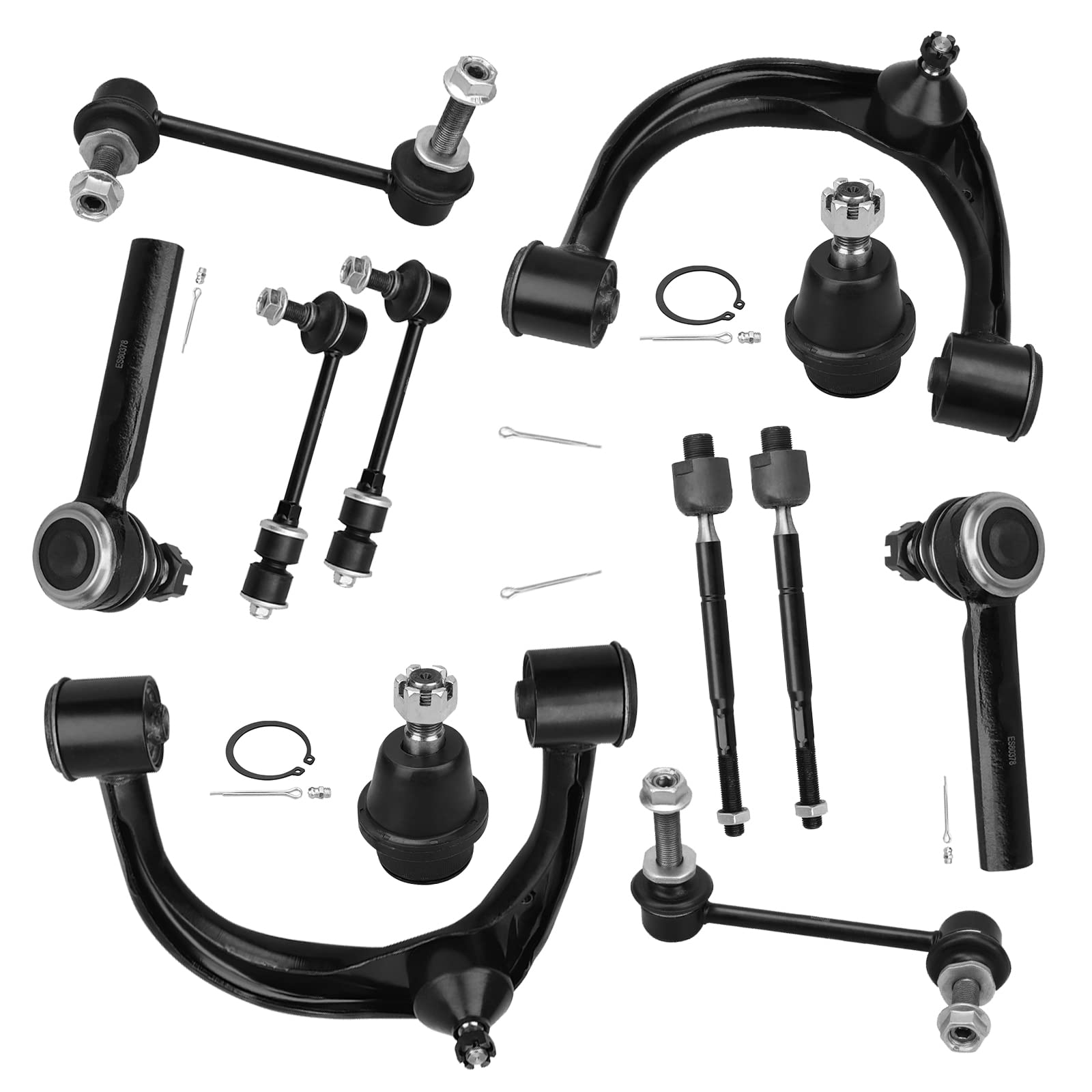 Tie Rod Linkages For Toyota FJ Cruiser 12-Piece Front Suspension Kit ...