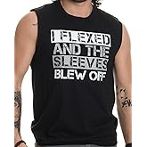 Flexed & The Sleeves Blew Off | Funny Weight Lifting, Body Builder Fell Tank Top