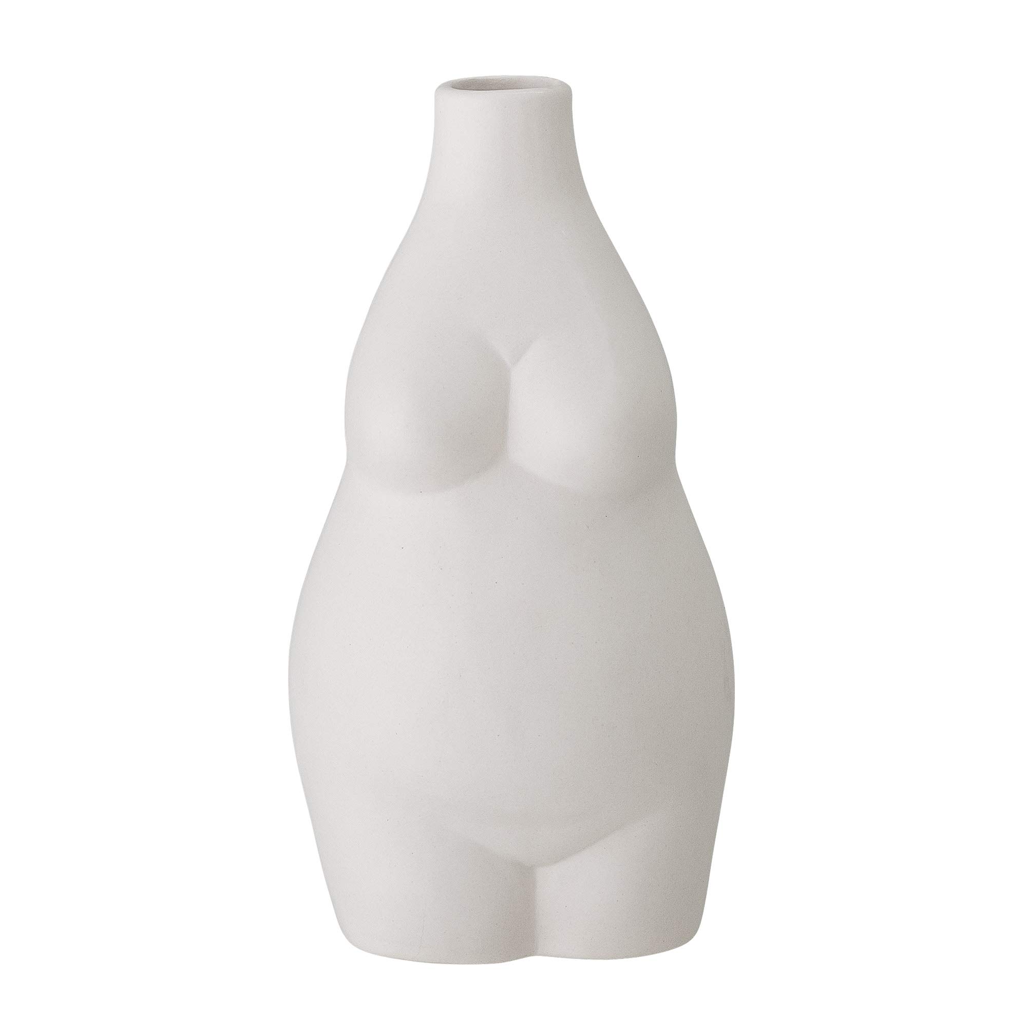 Bloomingville Elora White Ceramic Vase