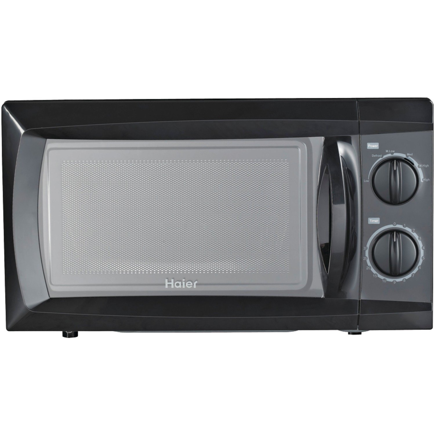 Haier 0.6 Cu. Ft. 600W 16.99L 600W Negro - Microondas (16,99 L ...