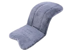 LAT LEE AND TOWN Baby Stroller Cushion Winter Warm Stroller Seat Liners 78 x 35cm Breathable Universal Newborn Carriage Cushion Faux Sheepskin Soothing Silky Soft Baby Seat Pad Liner