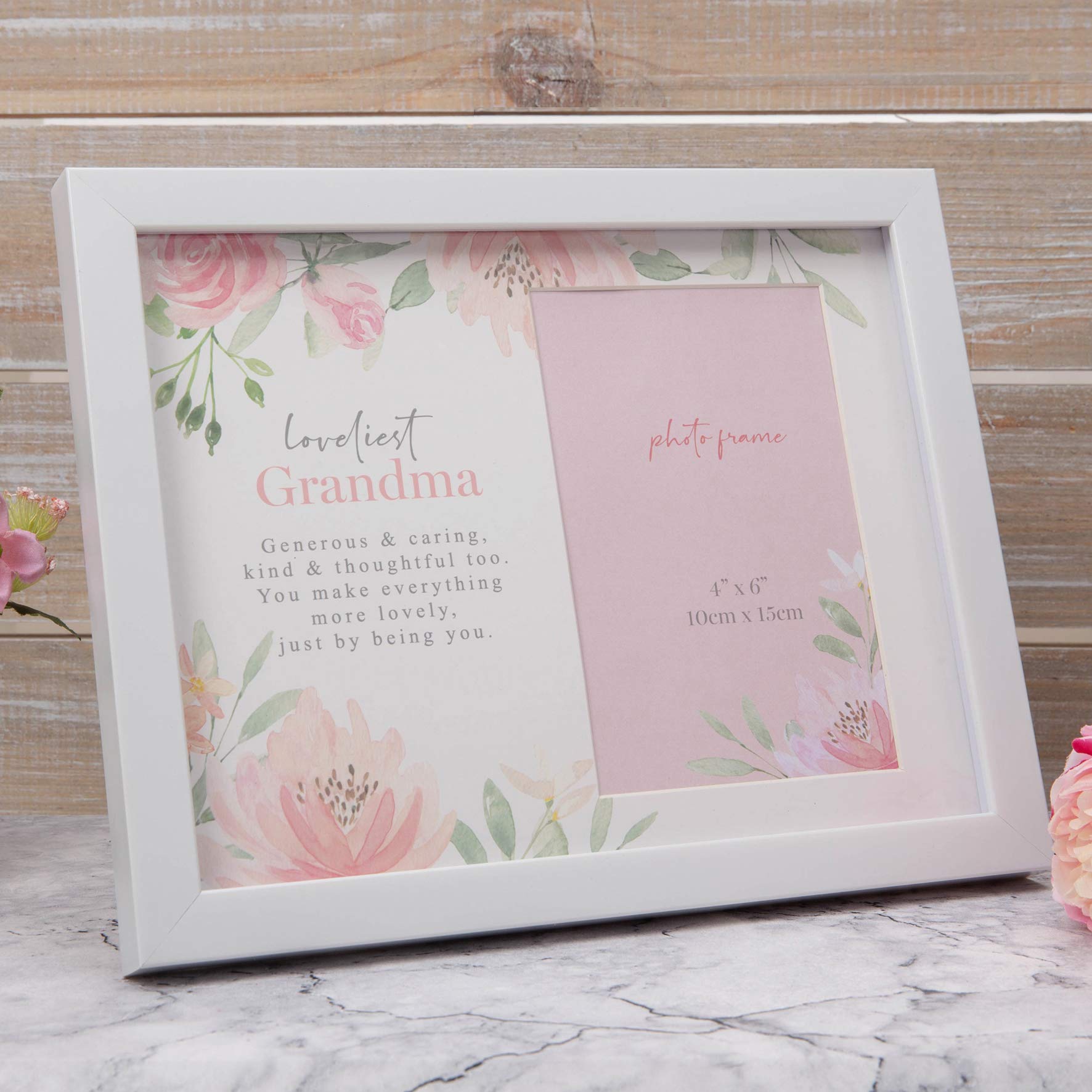 Impressions Loveliest Grandma Photo Frame Gift With Sentiment