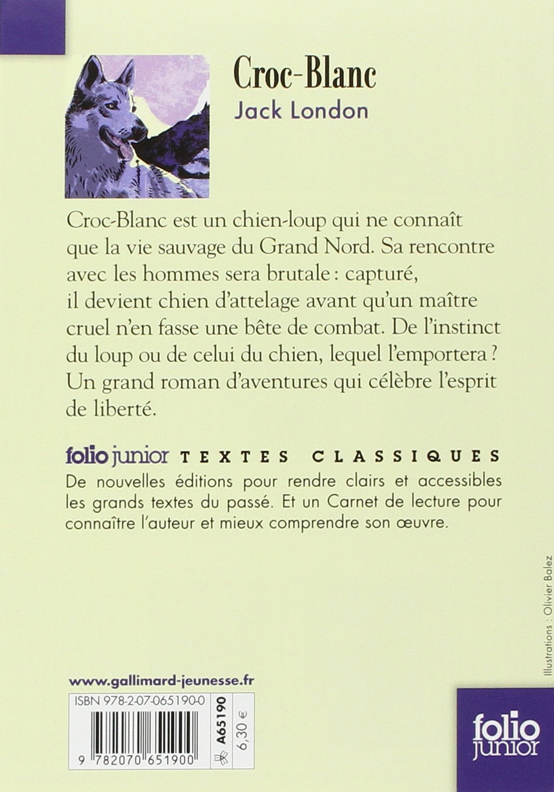Resume Du Livre Croc Blanc Chapitre Par Chapitre
