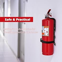 2 Pack Metal Heavy Duty Fire Extinguisher Brackets