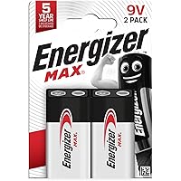New-Battery, Energizer Max, 9V 2 Pk. - 522Bp2Ene