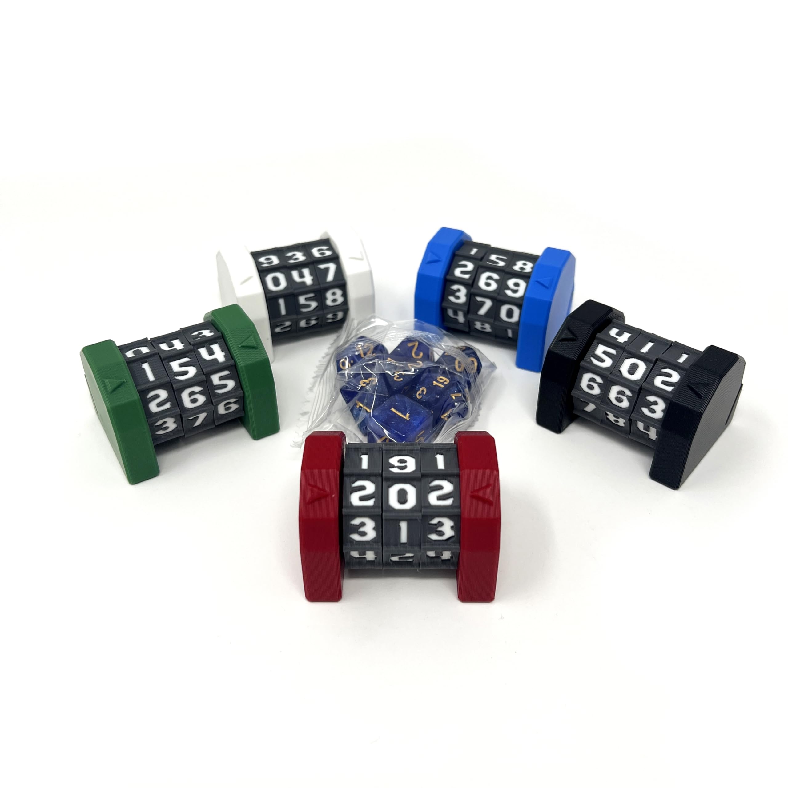 MunnyGrubbers - 5 Pack Life Counter - HP Tracker