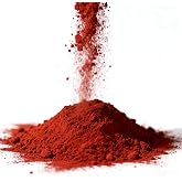 Iron Oxide Powder, Ultrafine Particle Natural Industrial Material, Suitable for Construction, Coatings, Ceramics, Concrete Coloring and Many Other Applications,5 Ounces, Red