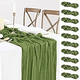 10 Packs Olive Green Cheese Cloth Table