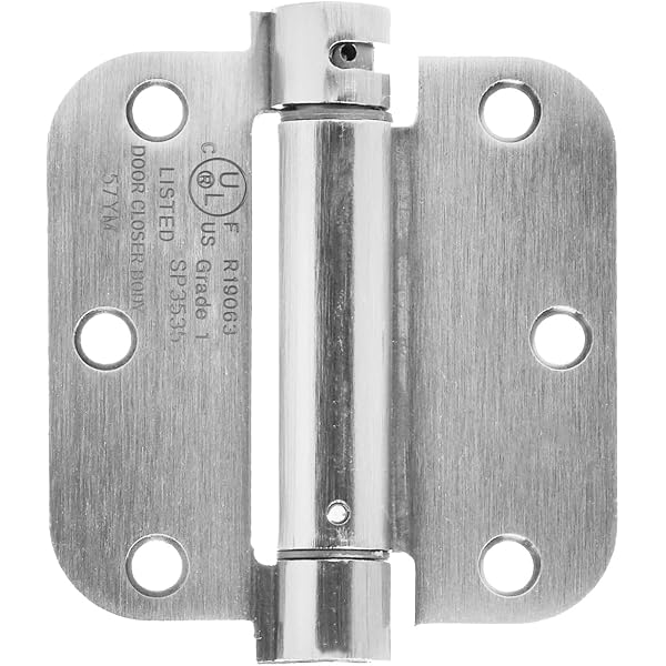 TECHVALET Black Tall Heavy Duty Right Hand Pontoon Hinge
