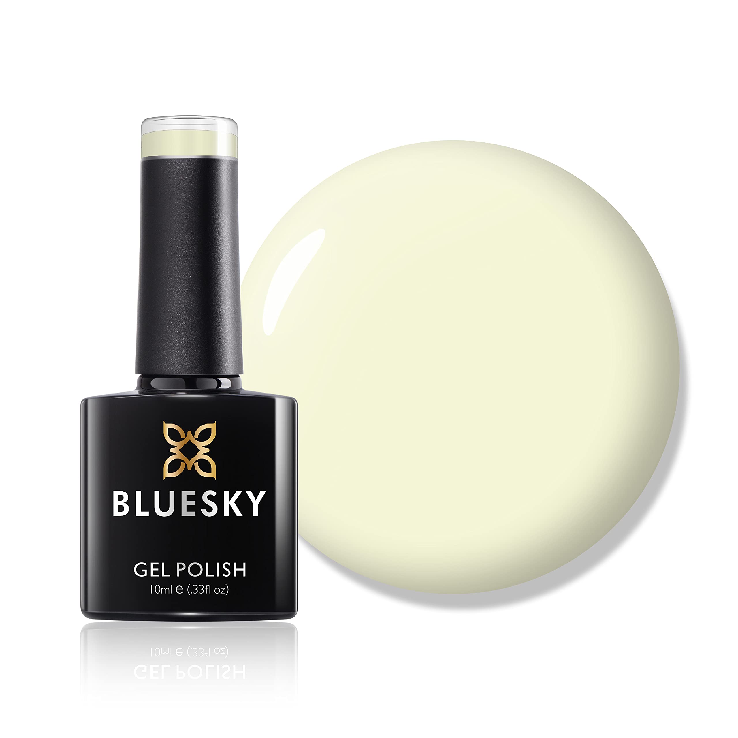 Bluesky Gel Nail Polish, Peanut Ice Cream Ss2013, Bright, Deep, Green, Light, Long Lasting, Chip Resistant, 10 ml (Requires Drying Under UV LED Lamp)