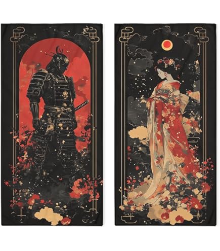 Amazon.com: LNDDYTP Gothic Japan Samurai Beach Towels Super