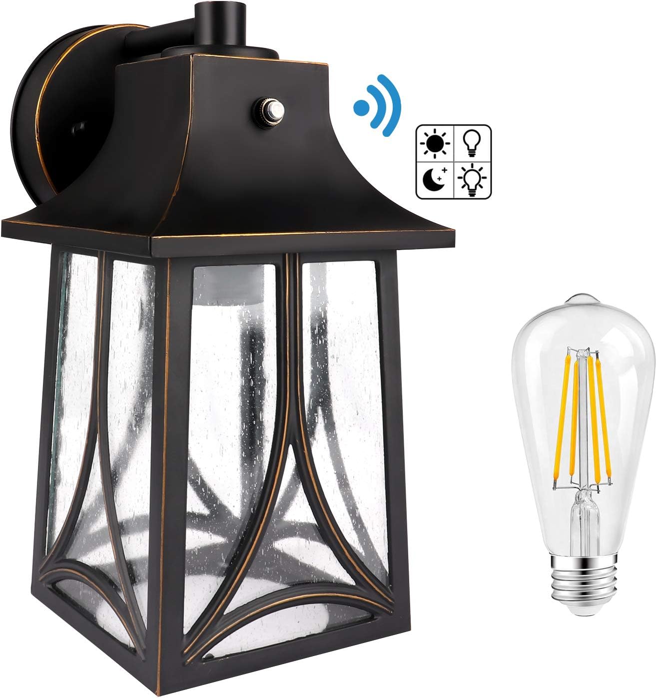 Patio, Lawn &amp; Garden Porch &amp; Patio Lights 2Pack Dusk to