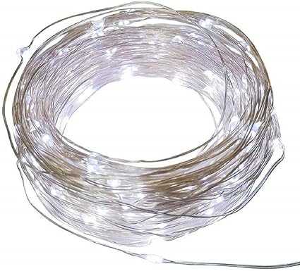 Shinar Garden Outdoor Solar String Lights 75ft/23m Copper Wire 200 LEDs