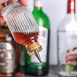 Bitters Bottle for Cocktails Set of 4 - Glass