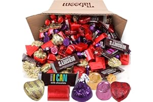 TABOOM Mothers Day Candy Mix, Assorted Chocolate Candy - KitKat, Hershey's Kisses, Hershey's Miniatures, And More, 5 Pound Box