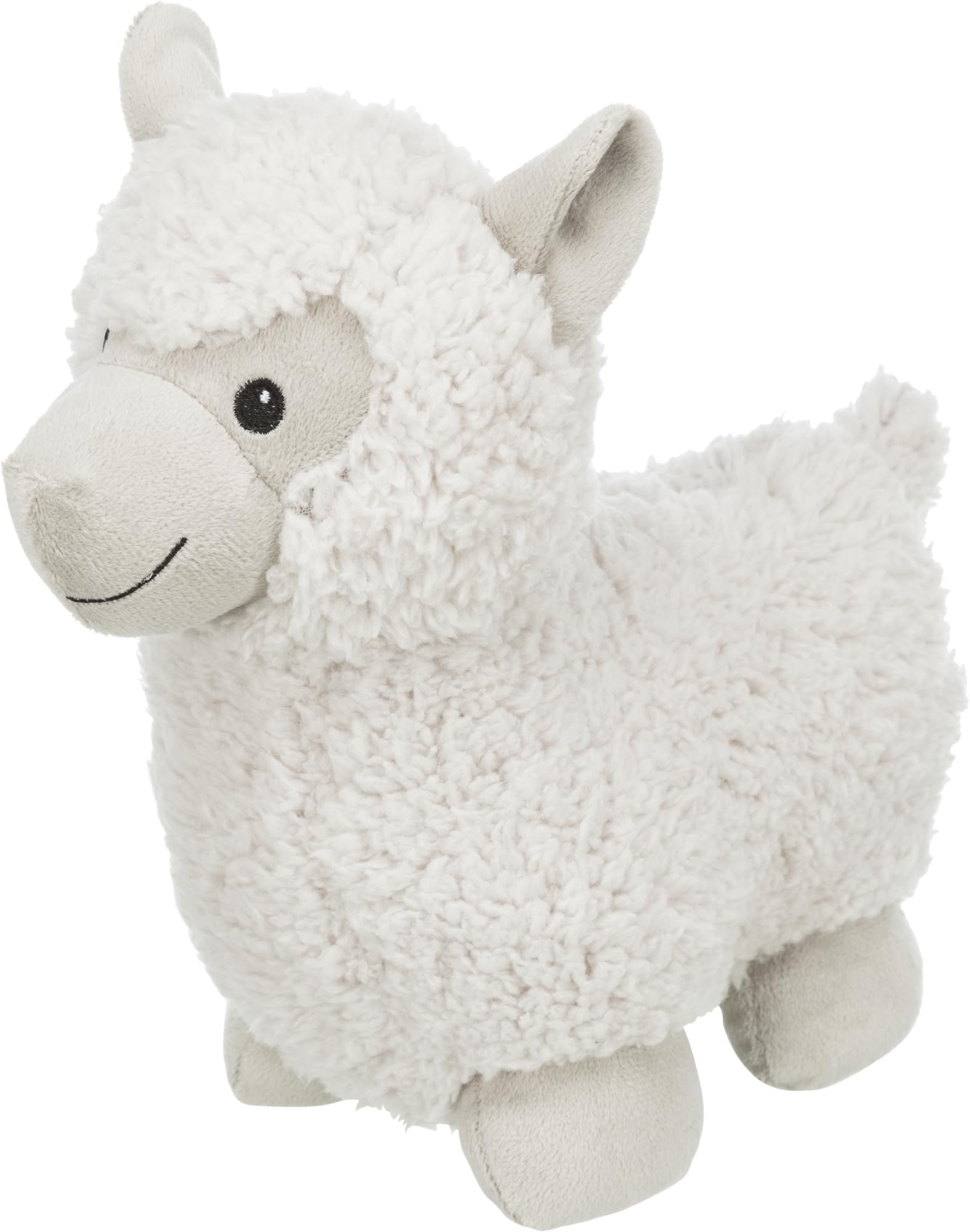 TRIXIE Alpaca Eyleen, cuddly soft toy made of plush – dog toy for large and small dogs – 34875