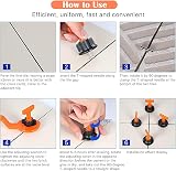 Goysen Tile Leveling System 100pcs Levelers Spacers Kit with Wrenches view 5