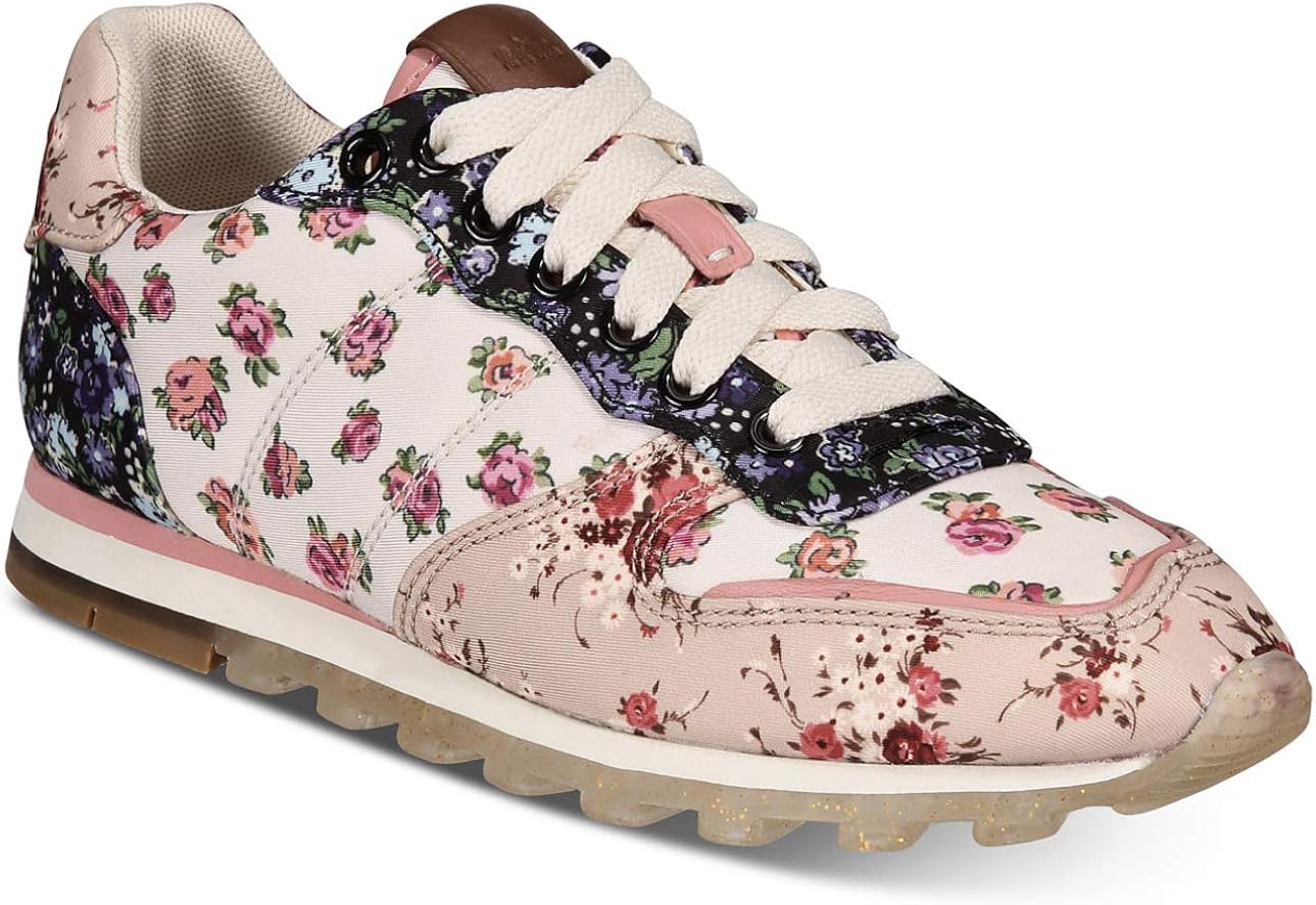 coach floral sneakers