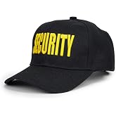 First Class Security Cap with Embroidered ID On Front