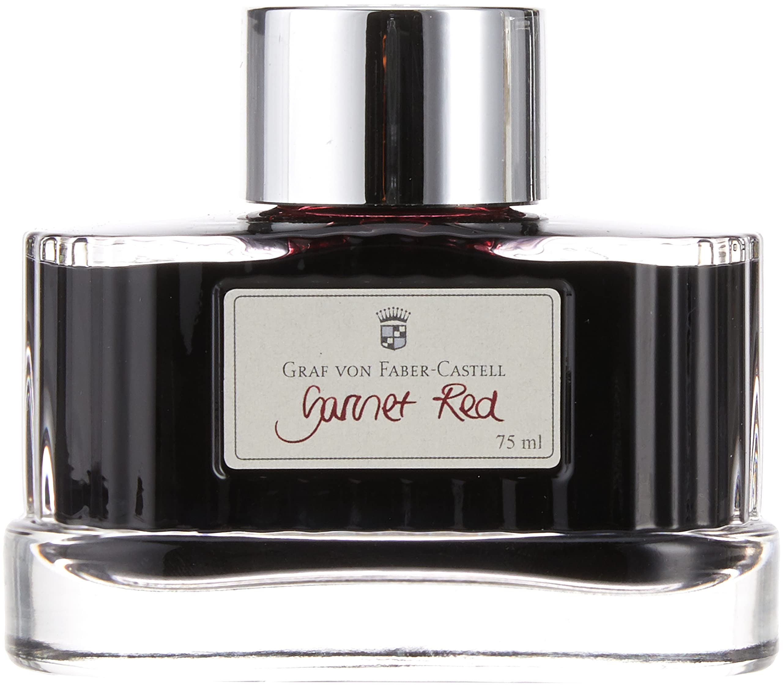 Graf von Faber-Castell Ink Bottle, Garnet Red, 75ml 141005