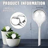 SevenMye 12 Pcs Plant Watering Globes Self Watering Bulbs 13cm PVC Blue view 3
