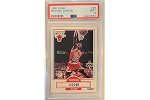 POWERS SPORTS MEMORABILIA 1990 Fleer Michael Jordan #26 – PSA 9 Graded (Cert #44420962) | NBA Basketball Card