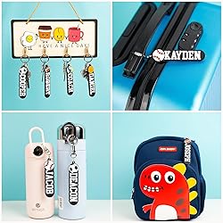 SODWINCO Personalized Sports Keychain – Custom